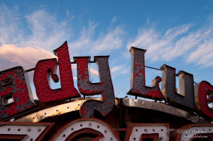 Lady Luck sign