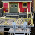 Bonne Bay Boat Tour home and chairs