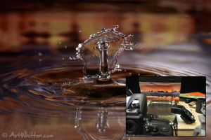 Water Drop Photography - Photo Background
