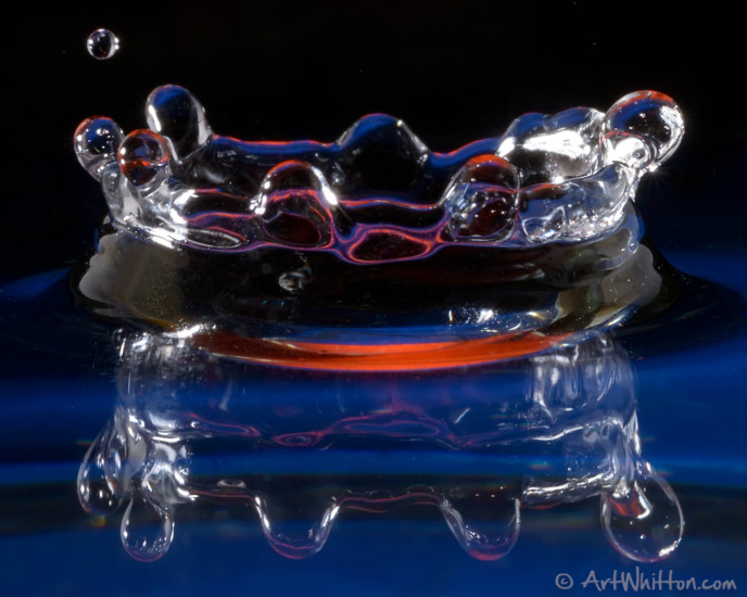 Photographying Water Drops - by Art Whitton