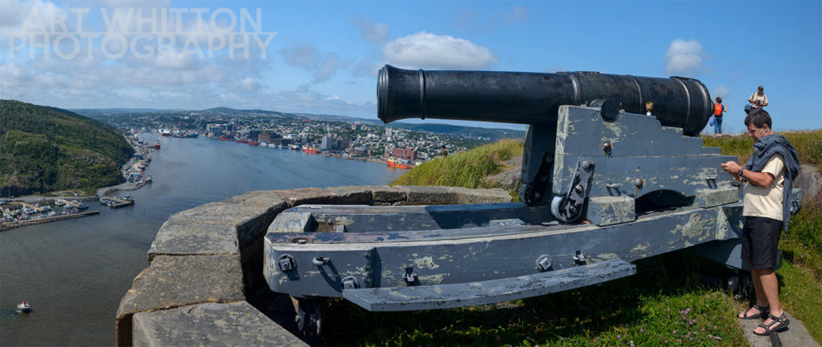 Cannons on Signal Hill - St John's Newfoundland