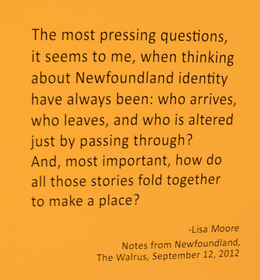 Lisa Moore Newfoundland Quote