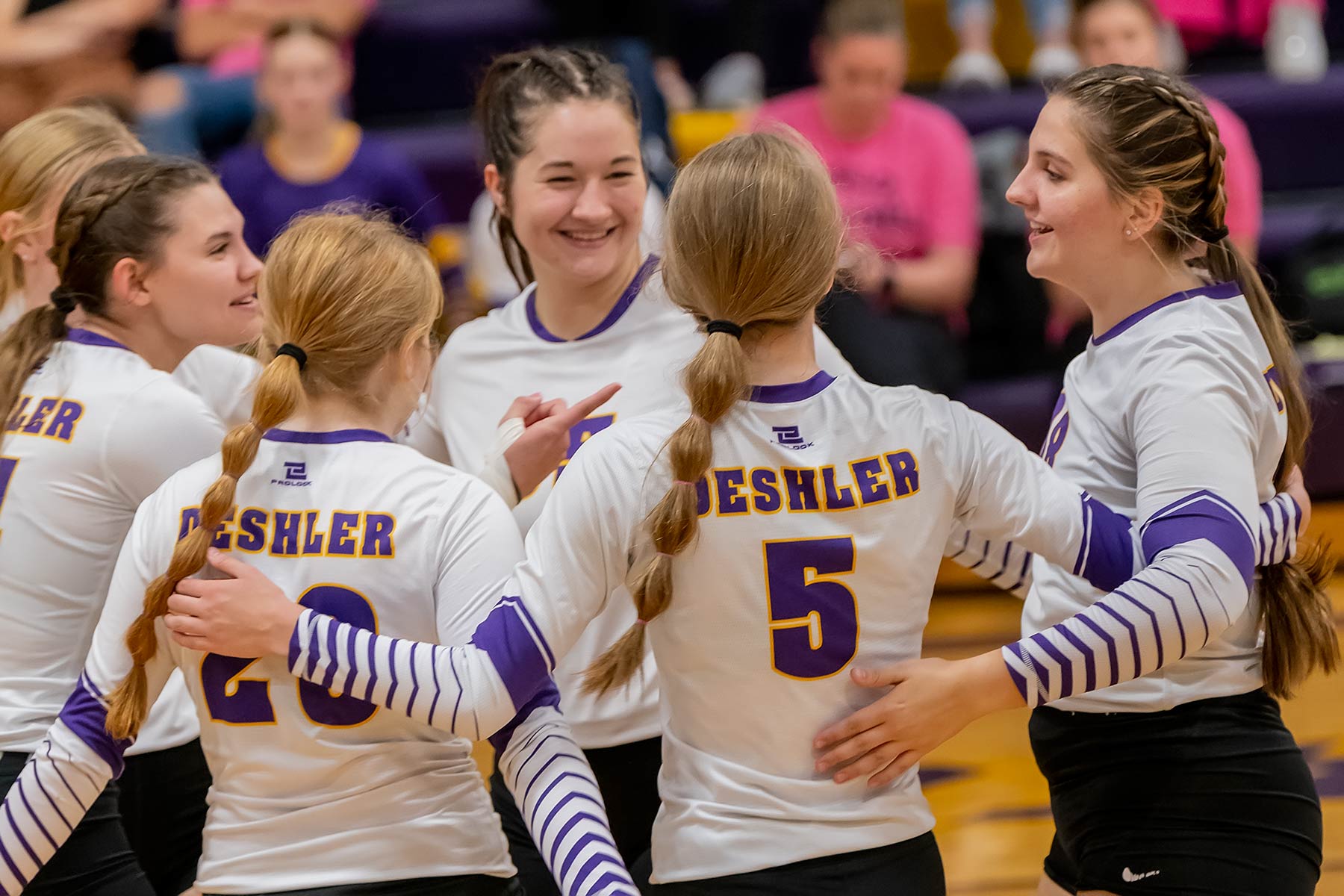 Deshler Volleyball October 10, 2023 ART WHITTON PHOTOGRAPHY